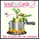Send Out Card custom button image